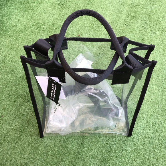 H&M Handbags - H&M DIVIDCD Transparent Hard Plastic Tote 💕